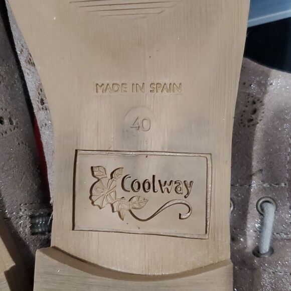 Cool Way Laser Cut Leather Sandals Made in Spain Size 9 - Picture 11 of 13